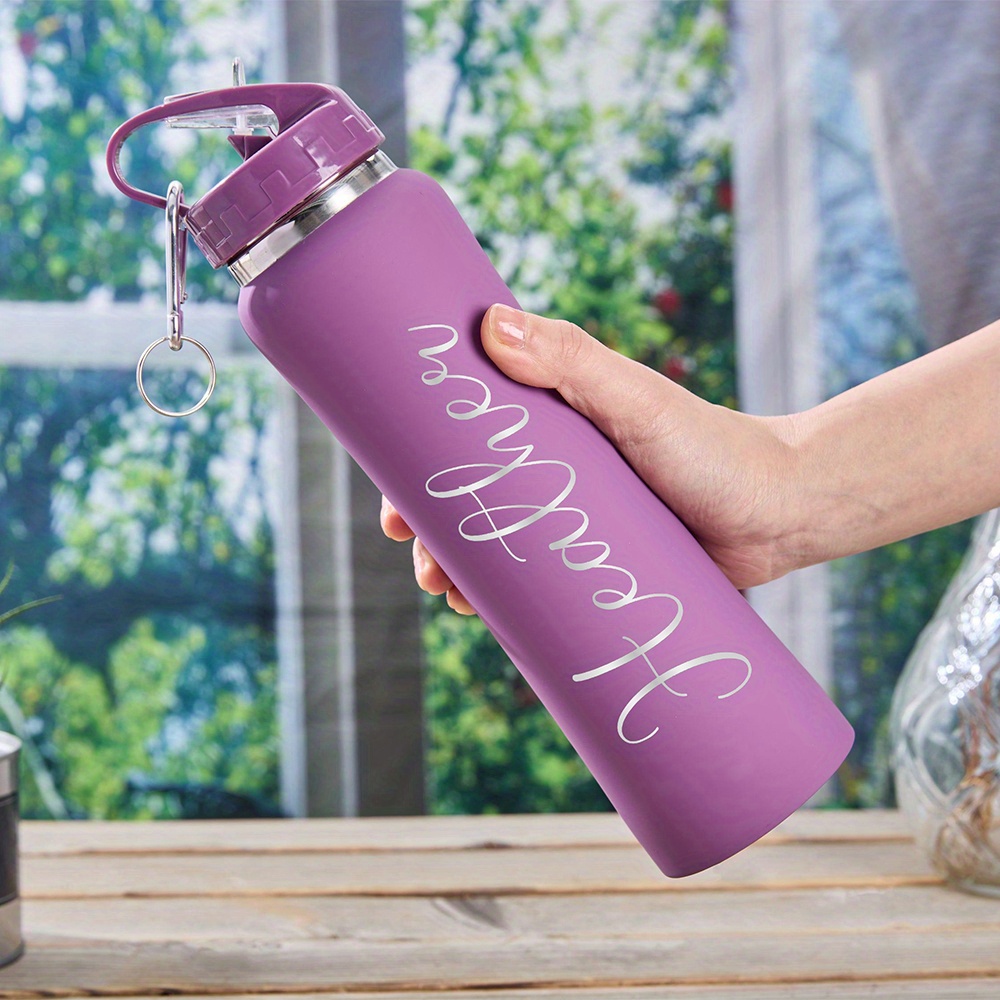 Aquatic Gym - Borraccia Personalizzabile con Nome: Bottiglia d'Acqua