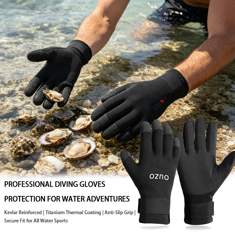 Wetsuit 3Mm Neoprene - Guanti da Immersione in Titanio CR