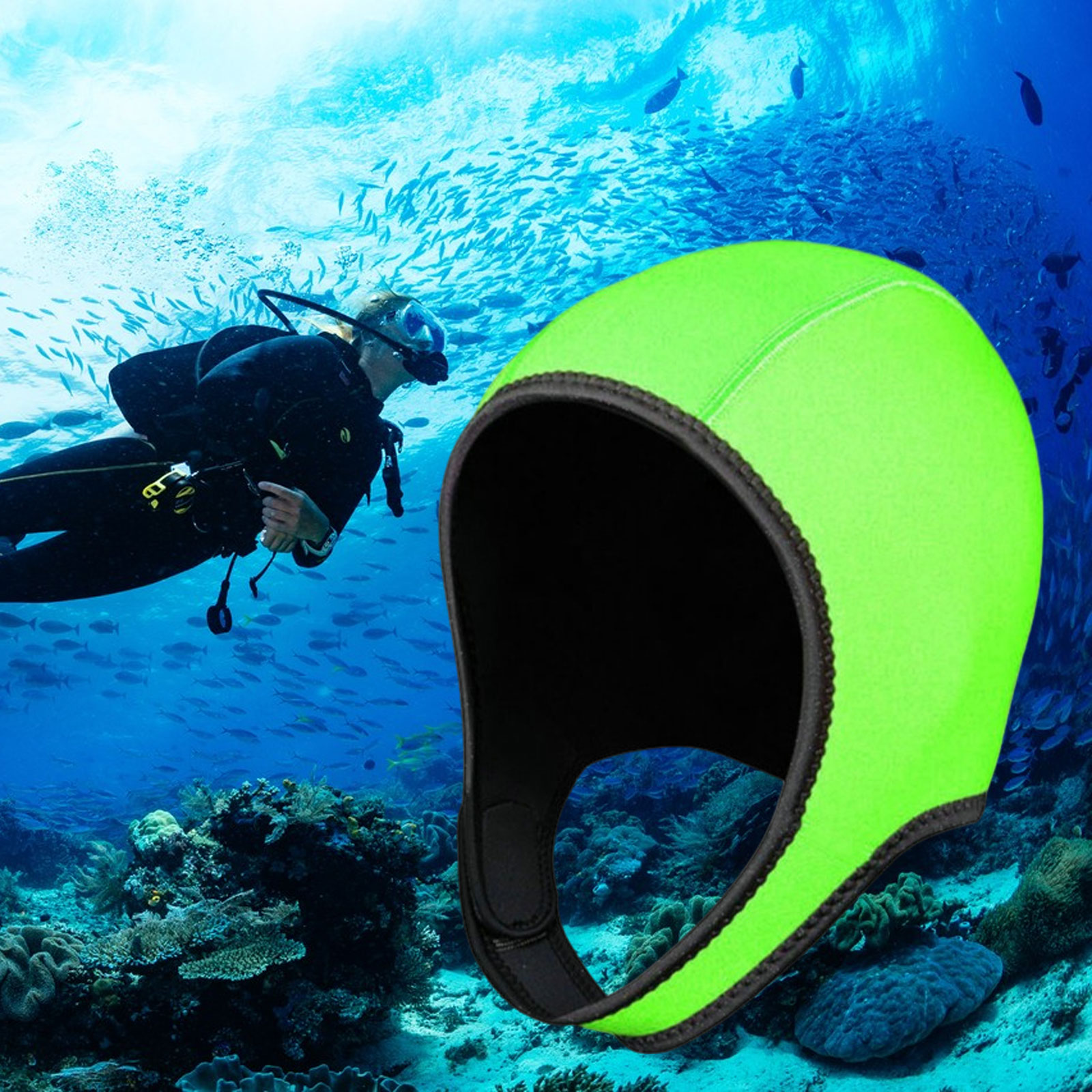 Cappuccio per immersioni subac - Wetsuit 3Mm Neoprene recensione e prezzo