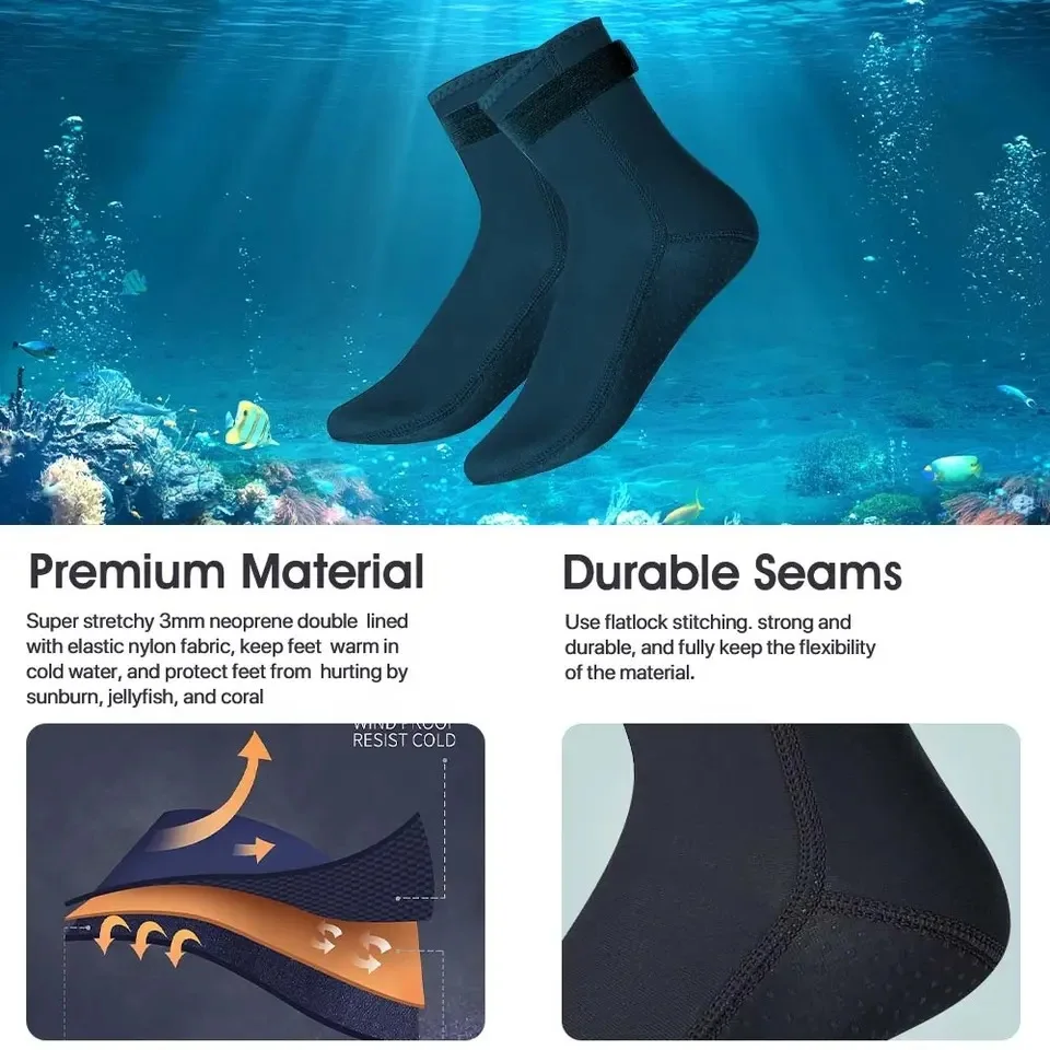 Calzini da sub in neoprene 3mm - Wetsuit 3Mm Neoprene recensione e prezzo